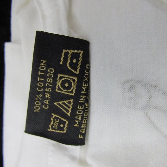 October Very Own White Red Logo Varsity O T-Shirt OVO Cotton Unisex Small - Picture 9 of 11